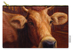 Brown Cow Zip Pouches