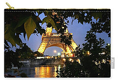 Paris Landmarks Zip Pouches