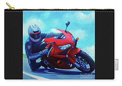 Motorcycle Racing Zip Pouches