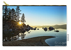 Tranquil Lake Zip Pouches