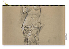 The Louvre Carry-All Pouches