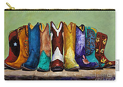 Cowboy Boot Carry-All Pouches