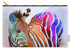 Zebra Carry-All Pouches