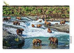 Brown Bear Carry-All Pouches