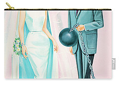 Ball And Chain Zip Pouches