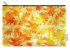 Fall Mixed Media Zip Pouches