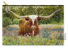 Cattle Paintings Zip Pouches