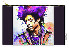 Prince Rogers Nelson Zip Pouches