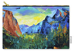 Tunnel View Zip Pouches