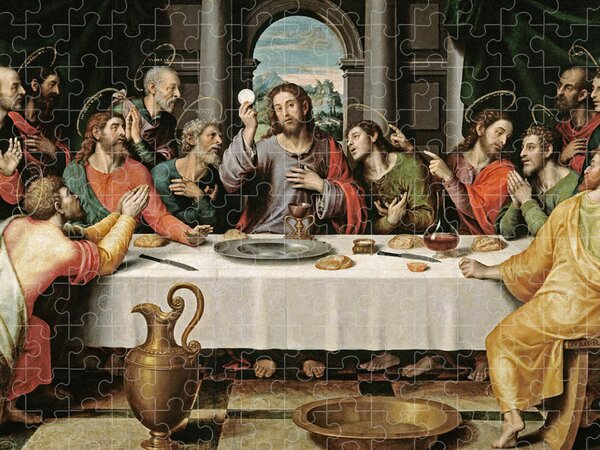 Puzzle: The Last Supper, by Leonardo da Vinci – Fingering Zen