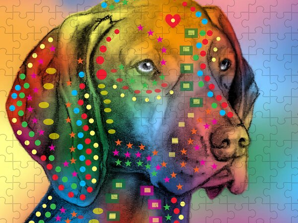 The American Pitbull Jigsaw Puzzle by Jon Neidert - Pixels