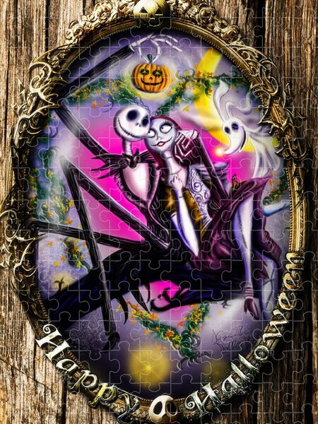 Nightmare Before Christmas Jigsaw Puzzles for Sale - Fine Art America