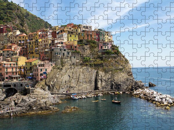Puzzle Magic bay Cinque Terre, Italy - spiral, 1 000 pieces