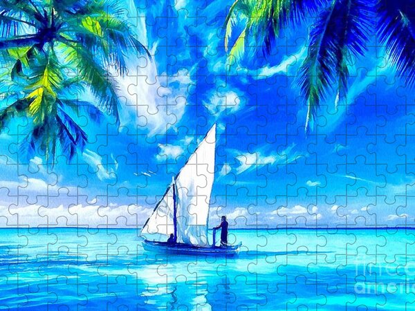  Painting - Sailing by Catherine Lott