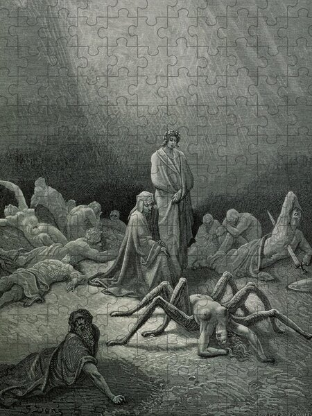 Dante's Inferno, C1520 Jigsaw Puzzle by Granger - Pixels Puzzles