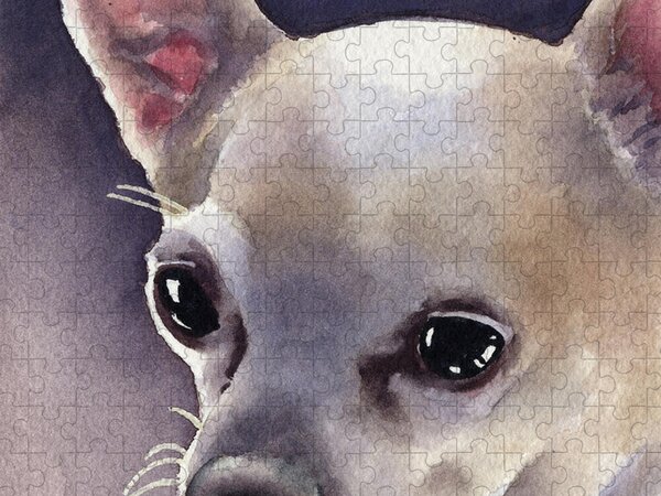 Chihuahua Puzzle with Photo Tin PUZL48096