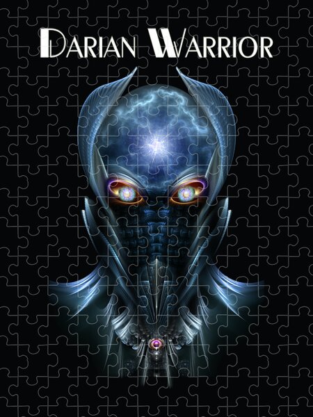 Xzendor7 Custom Art Jigsaw Puzzles - Darian Warrior Fractal Portrait