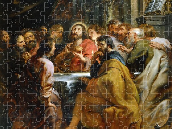 Puzzle The Last Supper : Paintings of the World / Leonardo da Vinci  Super-Master of the Puzzle EX Jigsaw Puzzle 1053 Super Small Piece [47-609], Toy Hobby