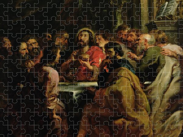 Puzzle The Last Supper : Paintings of the World / Leonardo da Vinci  Super-Master of the Puzzle EX Jigsaw Puzzle 1053 Super Small Piece [47-609], Toy Hobby
