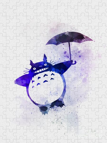 My Neighbor Totoro Quotes Jigsaw Puzzle by Studio Cartoon - Pixels