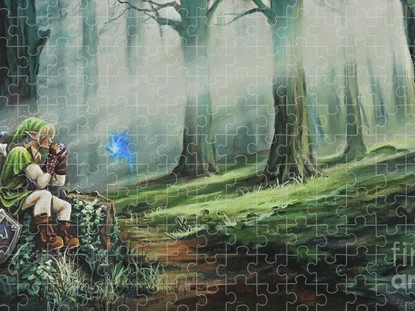 Legend Of Zelda Jigsaw Puzzles for Sale - Fine Art America