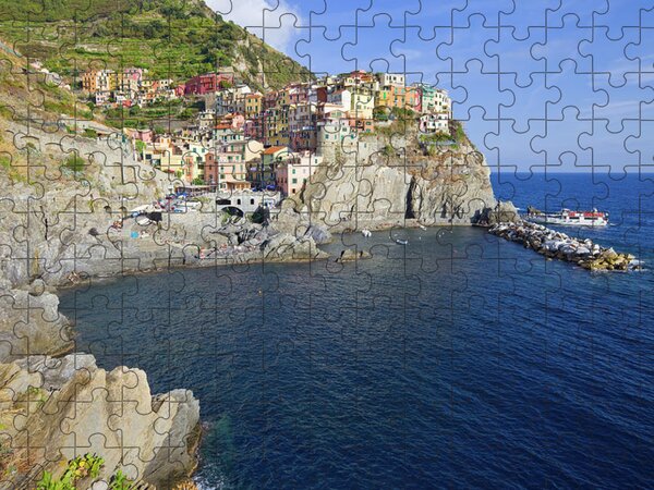 Puzzle Magic bay Cinque Terre, Italy - spiral, 1 000 pieces