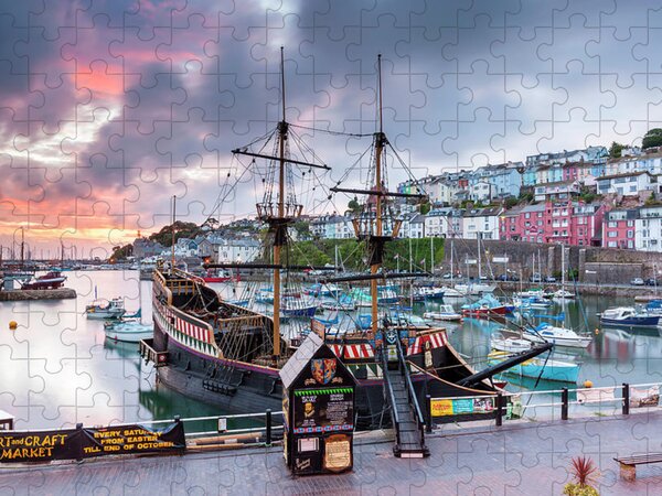Ravensburger Sunrise at The Port Jigsaw Puzzle (500 Pieces