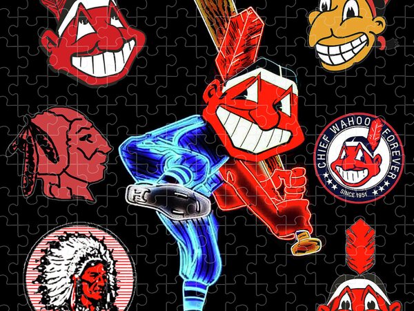 Chief Wahoo Jigsaw Puzzles for Sale - Fine Art America
