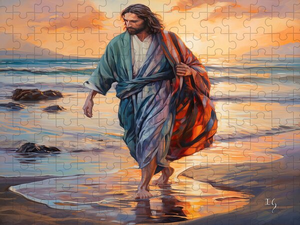 Healings of Jesus (1598pz) - 1000 Piece Jigsaw Puzzle
