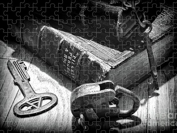 Steampunk - Old Skeleton Keys Photograph by Paul Ward - Pixels
