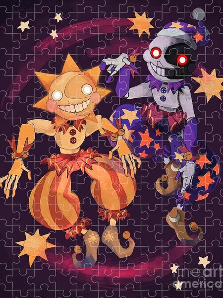 Solve FNAF - 🌨PUPPET🌨 jigsaw puzzle online with 40 pieces