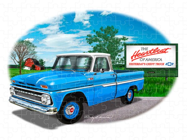 Chevrolet Stepside 02 A4 JIGSAW Puzzle Birthday Christmas Gift Can Personalise 
