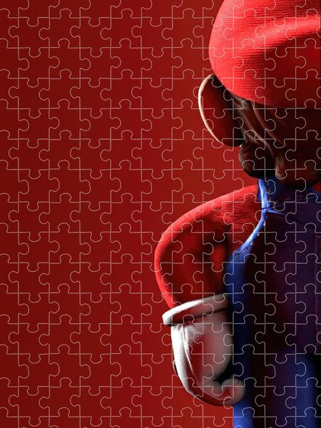 Nintendo Super Mario Bros 2 Vintage Jigsaw Puzzle