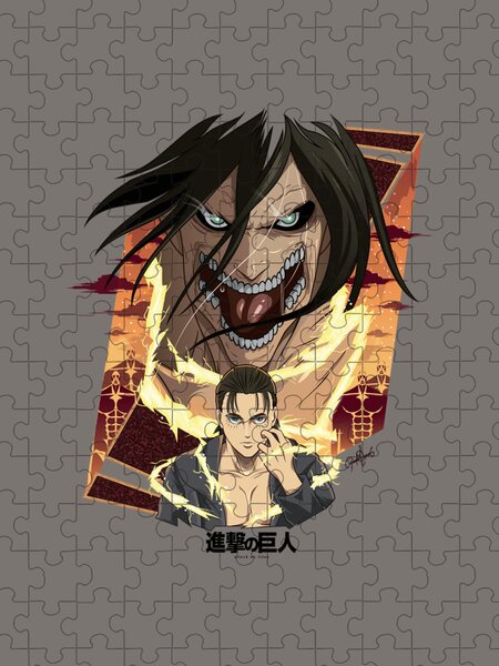 Jigsaw Puzzle 83-118 Shingeki no Kyojin Eren Mikasa Armin 300 Pieces