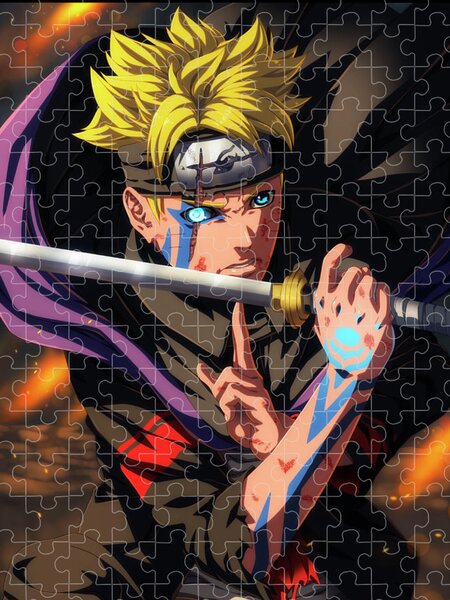 Naruto boruto - online puzzle
