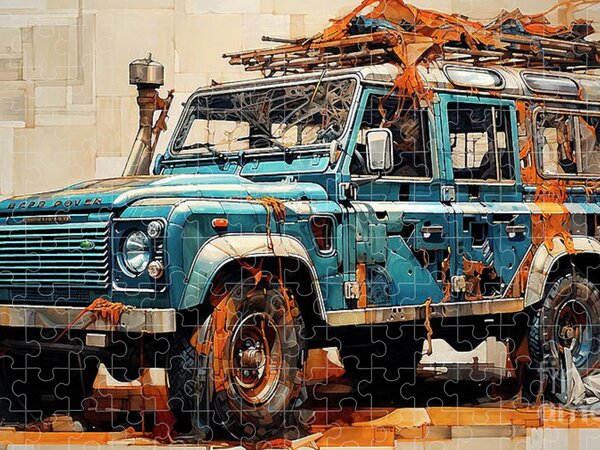 Land Rover Defender: Puzzlestück