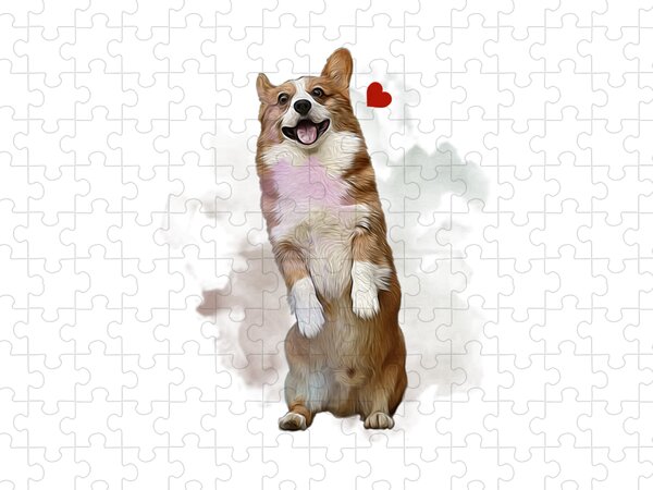Pembroke Welsh Corgi Jigsaw Puzzle by Animal Images - Fine Art America