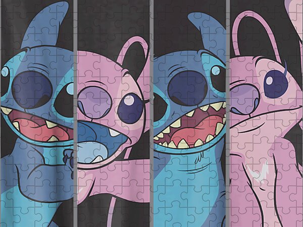 Dark Side Of Stitch Lilo And Stitch Jigsaw Puzzle by Mark M Sullivan -  Pixels