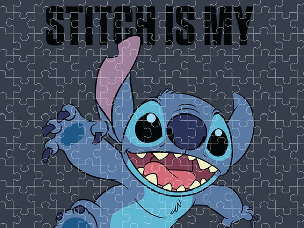 Disney Lilo Stitch Emotions Of Stitch Panels Jigsaw Puzzle by Fridah Romar  - Pixels Puzzles