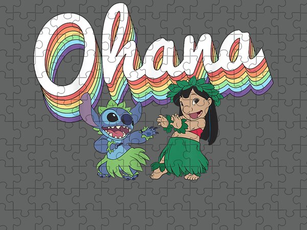 Lilo And Stitch Jigsaw Puzzle by Suci Wijayanti - Pixels Puzzles