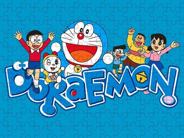 Doraemon Jigsaw Puzzles - Fine Art America