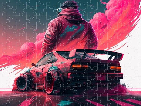 Drift Car Jigsaw Puzzles for Sale - Pixels
