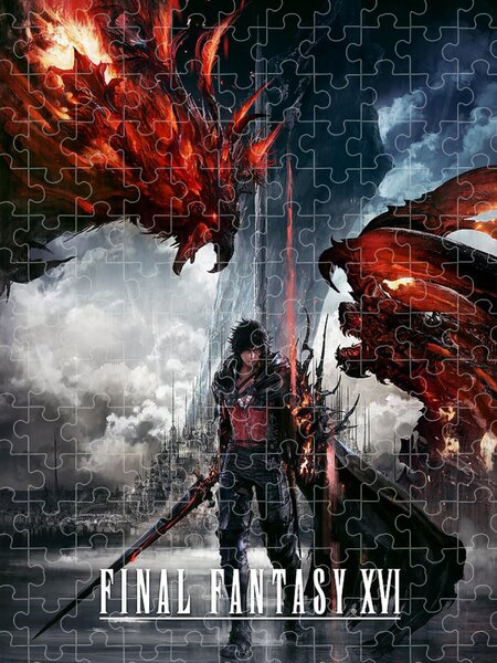 Final Fantasy X Personagens Wallpaper Jigsaw Puzzle, Presente  personalizado, Foto personalizada - AliExpress