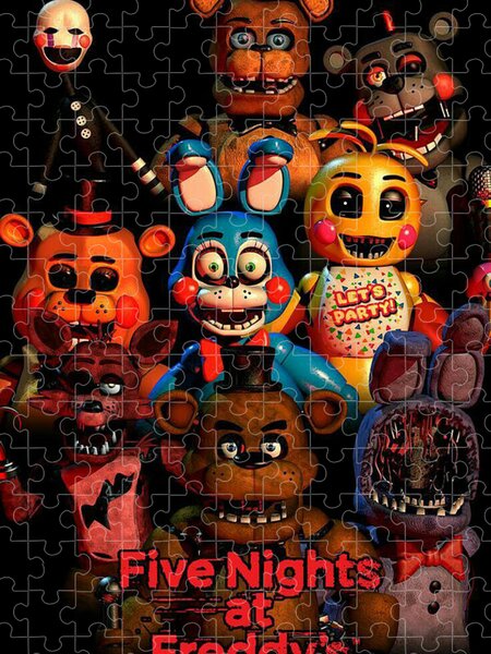 Fnaf 4 Nightmare Freddy - online puzzle