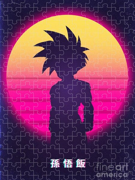 Gogeta Blue/ Broly Jigsaw Puzzle by Noah Jackson - Pixels