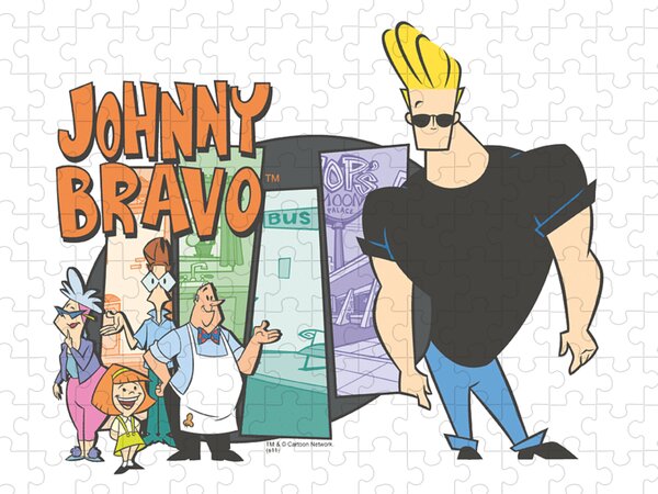 Jonny Bravo Jigsaw Puzzle 500 Pieces of Wooden Puzzle