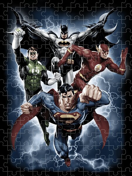 Dc Comic Flash Jigsaw Puzzles for Sale - Fine Art America