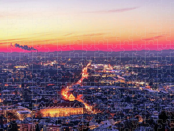 Sunset Landscape Jigsaw Puzzles