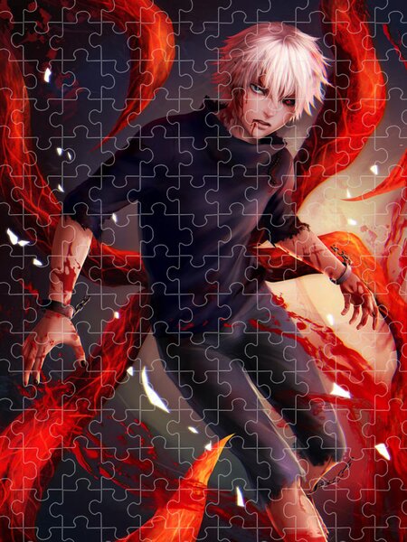 tokyo ghoul - online puzzle