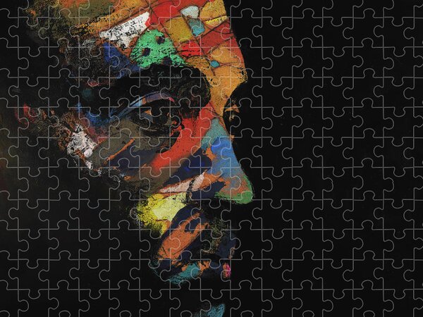 Derrick Rose Slam Dunk Jigsaw Puzzle